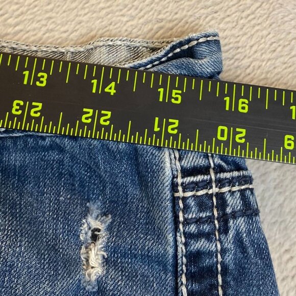 CJ Black Men's Jeans 32x30 Distressed Blue Denim Straight Leg 100% Cotton Pocket - Picture 5 of 16